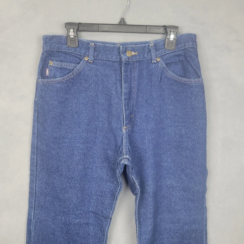 Riders Jeans Mens 34x30 Straight Leg Classic Fit Zip Fly Made in USA Vintage 90s